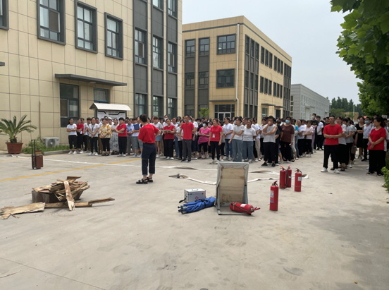 山東鑫成源服裝有限公司開展安全月活動