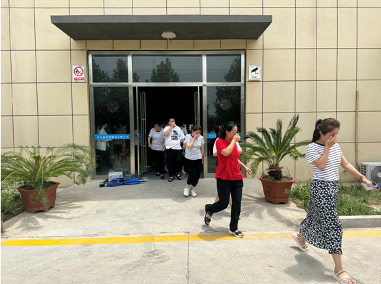 山東鑫成源服裝有限公司開展安全月活動