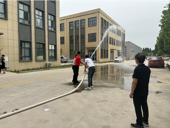 山東鑫成源服裝有限公司開展安全月活動